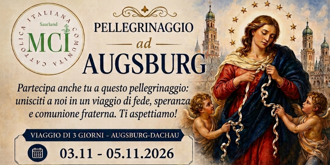Invito Pellegrinaggio Augsburg 2026